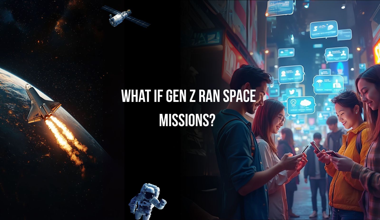 What If Gen Z Ran Space Missions?